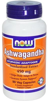 Ashwagandha 450 mg 90 caps (фото, вид 1)