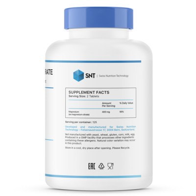 SNT Magnesium Citrate 200 mg 250 tabs (,  1)