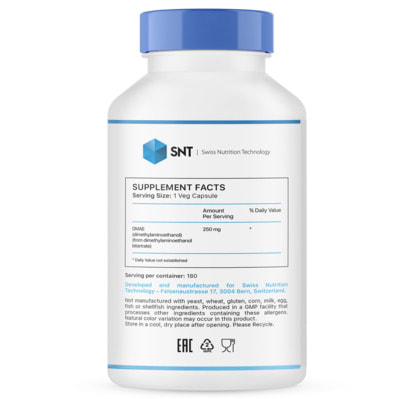 SNT DMAE 250 mg 180 caps (,  1)