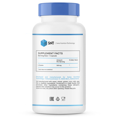 SNT L-Tyrosine 500 mg 60 caps (,  1)