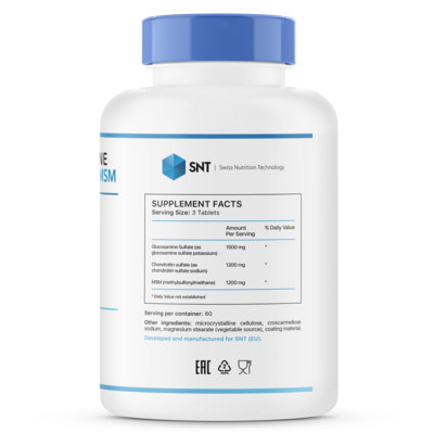 SNT Glucosamine Chondroitin MSM 180 tabs (,  1)