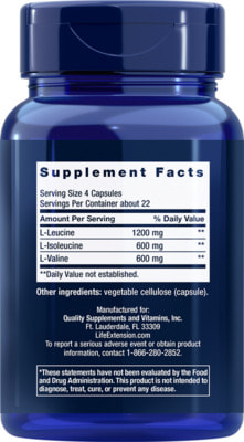 Life Extension Branched Chain Amino Acids 90 caps (,  1)