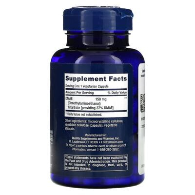 Life Extension DMAE Bitartrate 150 mg 200 vcaps (,  1)