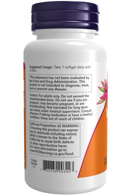 NOW Vitamin A 25000 250 softgels (,  3)