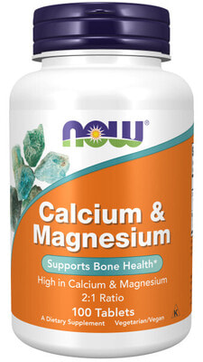 NOW Calcium & Magnesium 100 tabs (,  1)