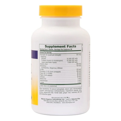 Natures Plus Ultra-Zyme 180 tabs (,  1)