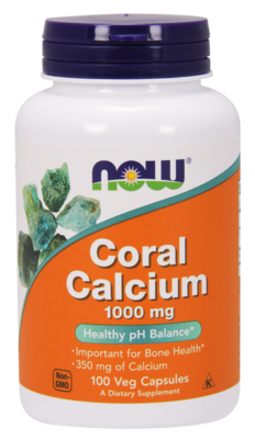 NOW Coral Calcium 1000 mg 100 caps (,  1)