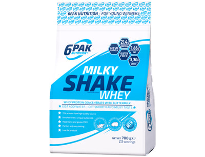 6PAK Milky Shake Whey 700 g ( -, 700 .) (,  1)