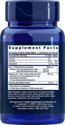 Life Extension Super Omega-3 EPA/DHA Fish Oil 60 sgels (,  1)