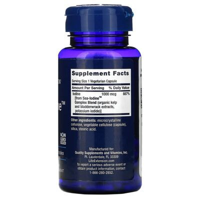 Life Extension Sea-Iodine 1000 mcg 60 vcaps (,  1)