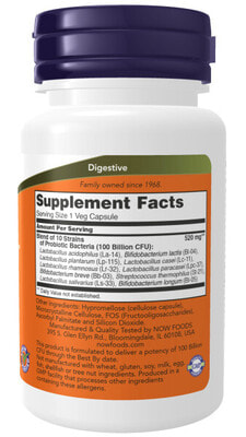 NOW Probiotic-10 100 Billion 30 vcaps (,  2)