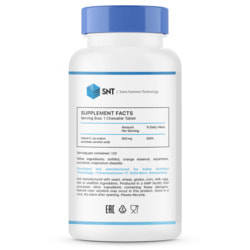 SNT Vitamin Chewable C 120 tabs.  2