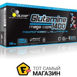 OLIMP Glutamine 1400 Mega Caps 120 caps. Вид 2