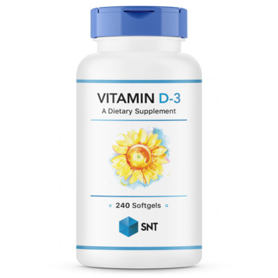 SNT Vitamin D-3 5000 iu 240 softgels ()