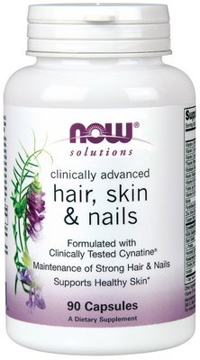 NOW Hair, skin & nails 90 vcaps