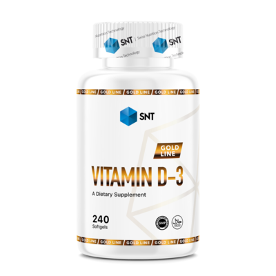 SNT Gold Line Vitamin D-3 5000 iu 240 softgels ()