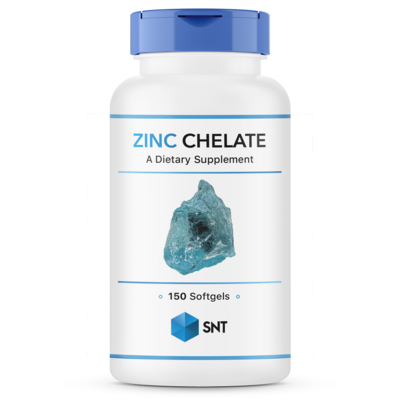 SNT Zinc Chelate 30 mg 150 softgels ()