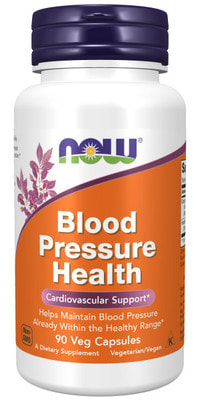 NOW Blood Pressure Health 90 vcaps