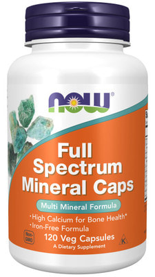 NOW Full Spectrum Mineral Caps 120 caps