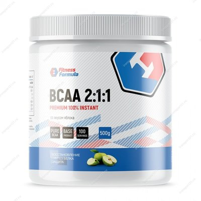 Fitness Formula 100% BCAA 2:1:1 Premium 500 .