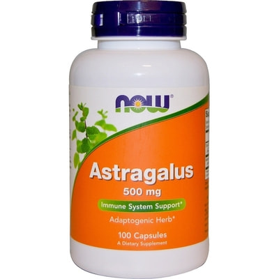 NOW Astagalus 500 mg 100 caps