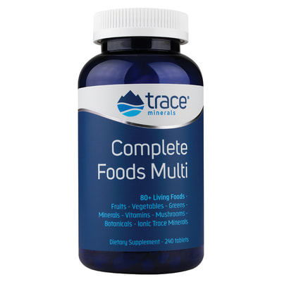 Trace minerals Complete Foods Multi 240 tabs