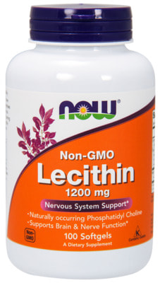 NOW Lecithin 1200 mg 100 softgels