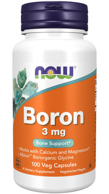 NOW Boron 3 mg 100 vcaps