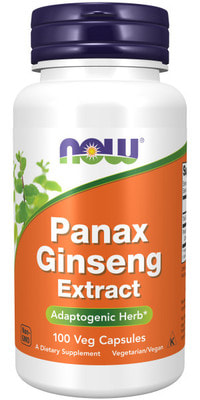 NOW Panax Ginseng 500 mg 100 caps