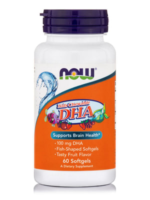 NOW Kids Chewable DHA 60 softgels