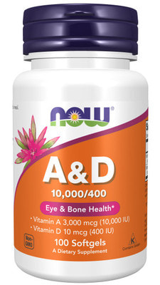NOW A&D 100 softgels