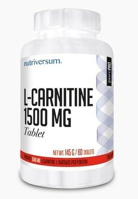 Nutriversum BASIC L-carnitine 1500 , 60 