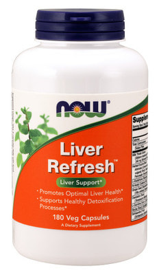 NOW Liver Refresh 180 vcaps