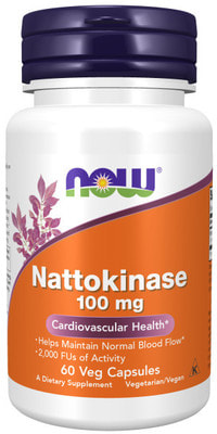 NOW Nattokinase 100 mg 60 vcaps