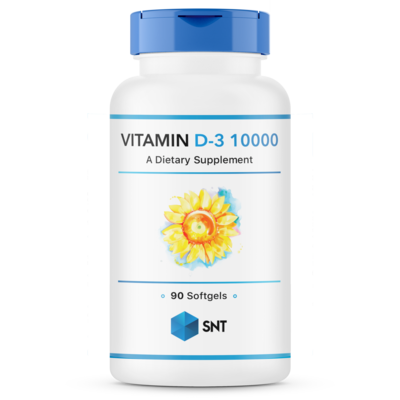 SNT Vitamin D-3 Ultra 10000 iu 90 softgels ()