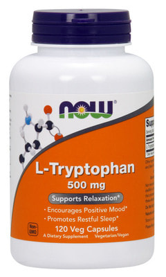 NOW L-Tryptophan 500 mg 120 caps ()