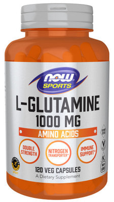 NOW L-Glutamine 1000 mg 120 caps