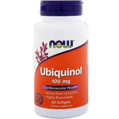 NOW Ubiquinol 100 mg 60 softgels