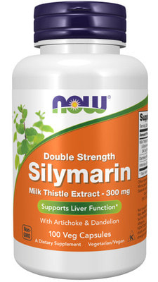 NOW Silymarin 300 mg 100 vcaps