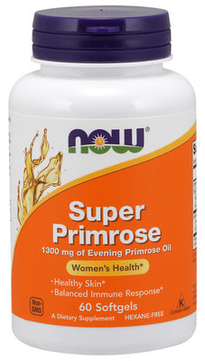 NOW Super Primrose 60 softgels