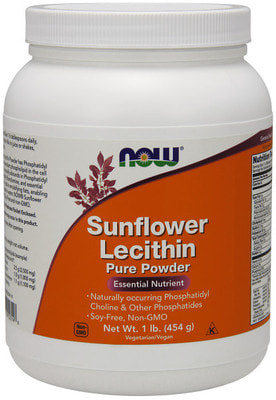 NOW Sunflower lecithin 454 g