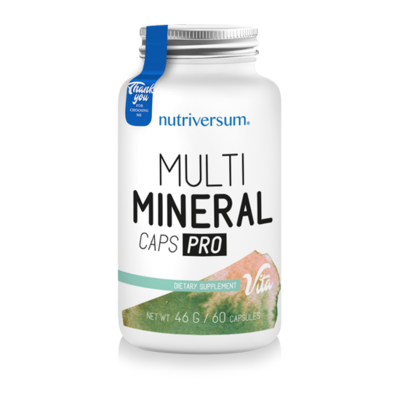 Nutriversum Multi Mineral Caps Pro 60 caps