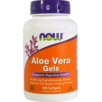 NOW Aloe Vera Gels 10000 100 soft ()