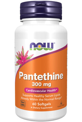 NOW Pantethine 300mg 60 sgels
