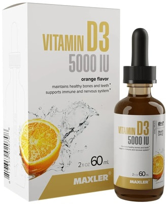 Maxler Vitamin D3 5000 iu 60 ml
