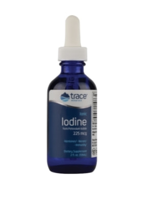 Trace minerals Ionic Iodine 225 mcg 59 ml ()