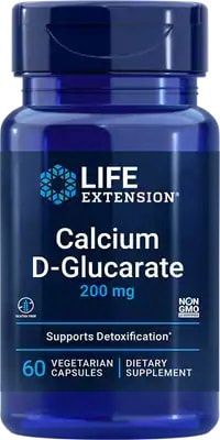 Life Extension Calcium D-Glucarate 200 mg 60 vcaps