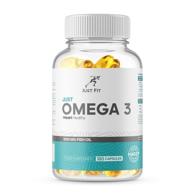 Just Fit Omega-3 1000mg, (35%), 180 