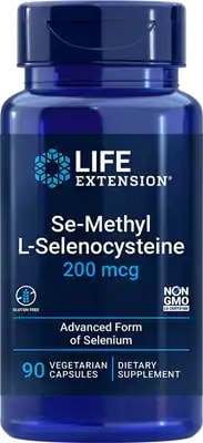 Life Extension Se-Methyl L-Selenocysteine 200 mcg, 90 vcaps