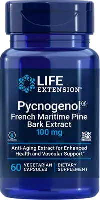 Life Extension Pycnogenol 100 mg, 60 vcaps